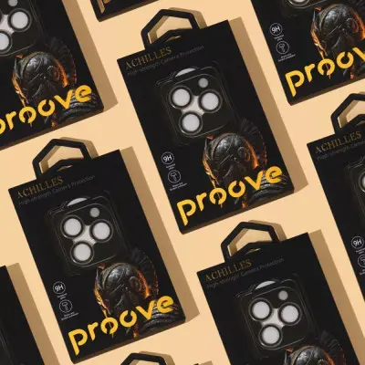 Защитное стекло  на камеру Proove Achilles  iPhone 13Pro/13 Pro Max Графит (graphite)