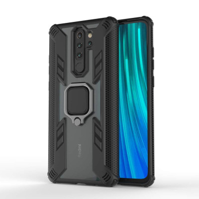Чехол накладка Combo Ring Xiaomi Mi 9 Lite Чёрная