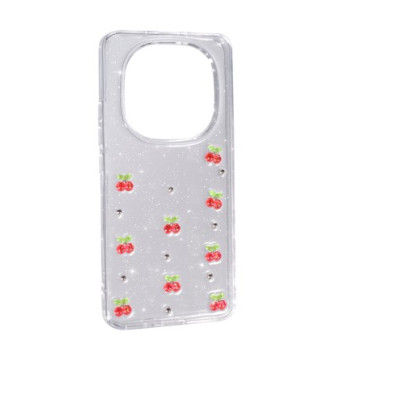 Чохол Накладка Glue Case Hit Xiaomi Redmi Note 15 Pro Plus / Poco M8 Pro Вишня