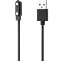 Зарядний кабель USB GP-SW012 (Amazwatch GTS) Black, Чорний
