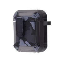 Чехол для наушников AirPods 1/2 Camo Серый