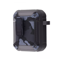 Чехол для наушников AirPods 1/2 Camo Серый