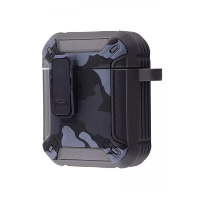 Чохол для AirPods 1/2 Camo Сірий