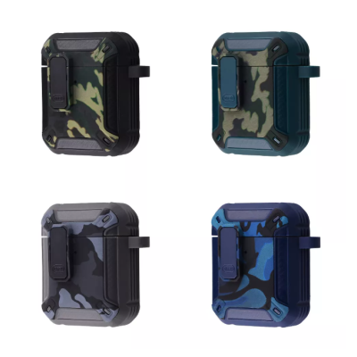 Чохол для AirPods 1/2 Camo Сірий