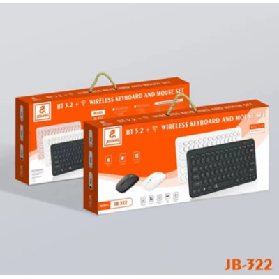 Клавиатура + мышь беспроводная Jeqang JB-322 Черный