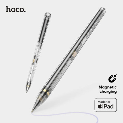 Стилус ручка для телефону та планшета HOCO GM110 Прозорий