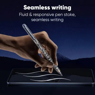 Стилус ручка для телефону та планшета HOCO GM110 Прозрачый