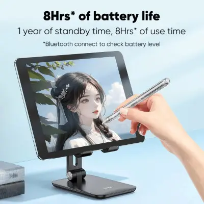 Стилус ручка для телефону та планшета HOCO GM110 Прозрачый