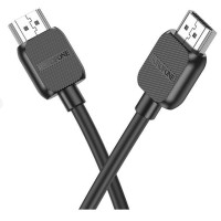 Кабель Borofone BUS02 HDMI-HDMI 1м  (2,0V) 4K Чорний