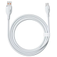 Кабель Baseus Pudding USB Type A - Type-C 100W 1.2м Білий