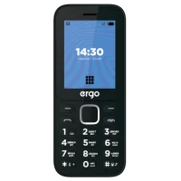 Мобільний телефон Ergo E241 Black, чорний