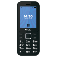 Мобильный телефон Ergo E241 Black, черный