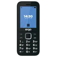Мобільний телефон Ergo E241 Black, чорний
