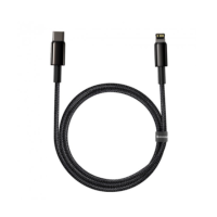 Кабель дата Baseus Tungsten Type-C to Lightning 1м Чорний Кабель дата Baseus Tungsten Type-C to Lightning 1м Чорний