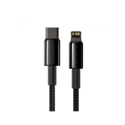 Кабель дата Baseus Tungsten Type-C to Lightning 1м Чёрный