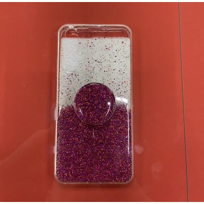Накладка Fashion Popsocket Huawei Nova 5T Рожева