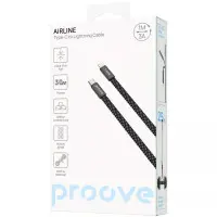 Кабель Proove AirLine Type-C to Lightning 30W 1м Чёрный