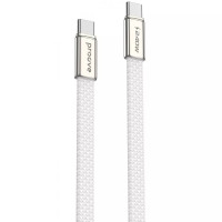 Кабель Proove AirLine Type-C to Type-C 240W 1.5м Белый Кабель Proove AirLine Type-C to Type-C 240W 1.5м Белый