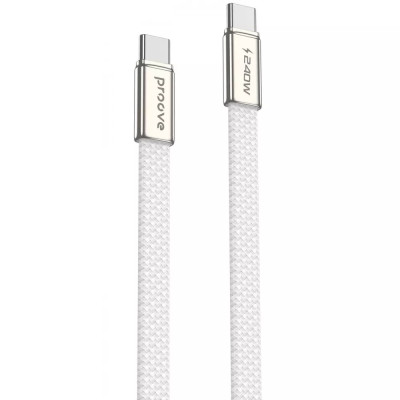 Кабель Proove AirLine Type-C to Type-C 240W 1.5м Белый