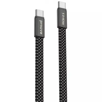Кабель Proove AirLine Type-C to Type-C 240W 1.5м Чёрный