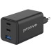 Сетевое зарядное устройство Proove Pocket GAN 65W (2Type-C+USB) Black, Черный