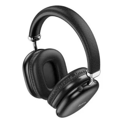 Беспроводные полноразмерные наушники Hoco W35 Max Joy Black Stereo Bluetooth Headphones, черные Беспроводные полноразмерные наушники Hoco W35 Max Joy Black Stereo Bluetooth Headphones, черные