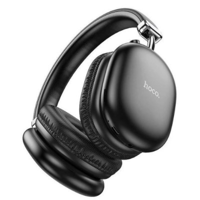 Безпровідні повнорозмірні навушники Hoco W35 Max Joy Black Stereo Bluetooth Headphones, чорні