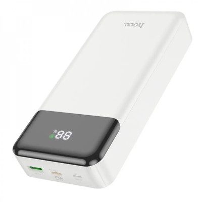 Универсальная мобильная батарея Повербанк Hoco J102A PD+QC 3.0 22.5W 20000mAh Белый