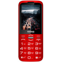 Мобільний телефон Sigma Comfort 50 Grace Red, Червоний