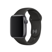 Ремешок Apple Watch 42мм Силикон Черный Ремешок Apple Watch 42мм Силикон Черный