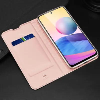 Книжка Dux Ducis Xiaomi Redmi Note 9s/Note 9 pro Розовое Золото