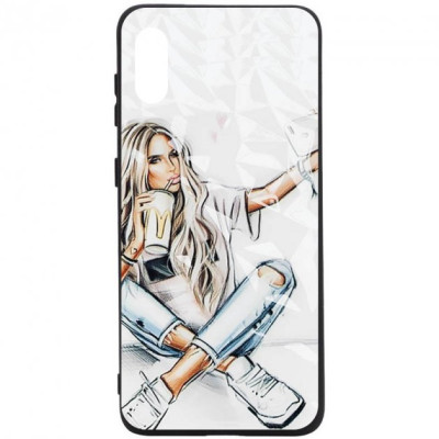 Чехол накладка Prisma Ladies Samsung A022 (A02) Селфи
