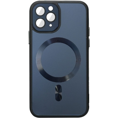 Чохол накладка Sapphire Matte Midnight iPhone 12 Pro Max Чорна/ Graphite MagSafe