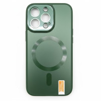 Чохол накладка Sapphire Matte Midnight iPhone 13 Pro Зелена (Cangling Green) MagSafe