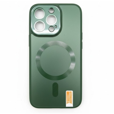 Чохол накладка Sapphire Matte Midnight iPhone 13 Pro Зелена (Cangling Green) MagSafe