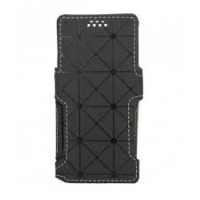 Чохол-книжка Універсальна 6.0" SC Ромб чорний Чохол-книжка Універсальна 6.0" SC Ромб чорний