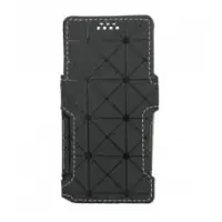 Чохол-книжка Універсальна 6.0" SC Ромб чорний Чохол-книжка Універсальна 6.0" SC Ромб чорний