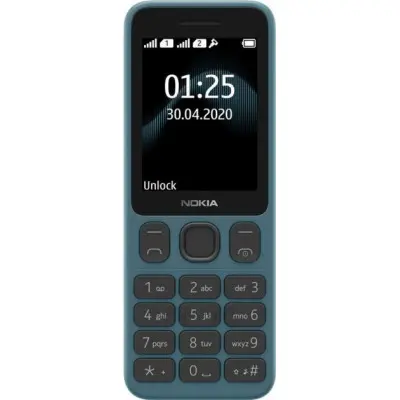 Мобильный телефон Nokia 125 Dual Sim Blue, голубой