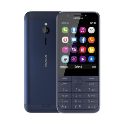 Мобильный телефон Nokia 230 Dual Sim Blue, голубой