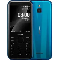 Мобильный телефон Nokia 8000 Dual Sim 4G Blue, голубой Мобильный телефон Nokia 8000 Dual Sim 4G Blue, голубой