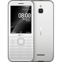 Мобильный телефон Nokia 8000 Dual Sim 4G White, белый Мобильный телефон Nokia 8000 Dual Sim 4G White, белый