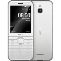 Мобильный телефон Nokia 8000 Dual Sim 4G White, белый Мобильный телефон Nokia 8000 Dual Sim 4G White, белый