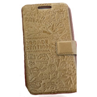 Чохол-книжка Універсальна Florence Arcade 5.5" Коричнева (Уцінка)