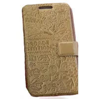 Универсальный чехол книжка Florence Arcade 5.5" Коричневый Универсальный чехол книжка Florence Arcade 5.5" Коричневый