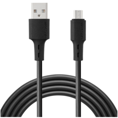 Кабель Braid MicroUSB 1м Чёрный