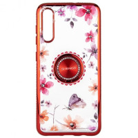 Чохол накладка Shengo Ring Samsung G973 (S10) Червона
