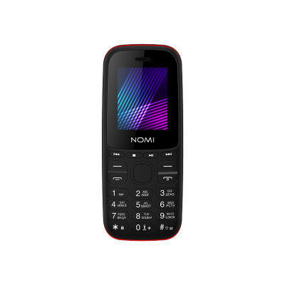 Мобильный телефон Nomi i189s Black/Red, красно-черный