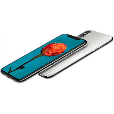 Смартфон Apple iPhone X 256GB Silver, Срібло (Б/В) (Ідеальний стан)