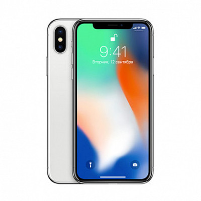 Смартфон Apple iPhone X 256GB Silver, Серебро (Б/У) (Идеальное состояние)