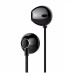 Проводные наушники вкладыши-гарнитура Baseus Encok H06 lateral in-ear Wired Earphone Black, черный